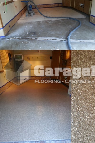 Carmichael Ca Woodshop Gets A New Garage Epoxy Floor Garage