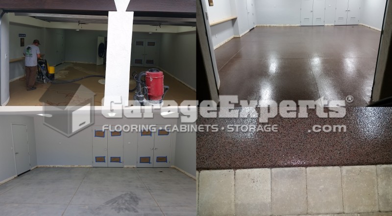 San Francisco Hillsborough Classic Car Storage Gets New Epoxy