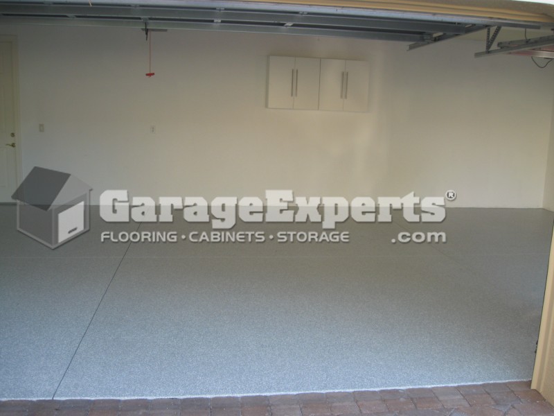 Epoxy Garage Flooring And Cabinets Installed In Naples Fl