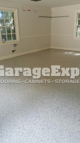 Epoxy Garage Floor In The Landings Savannah Ga Garage Experts