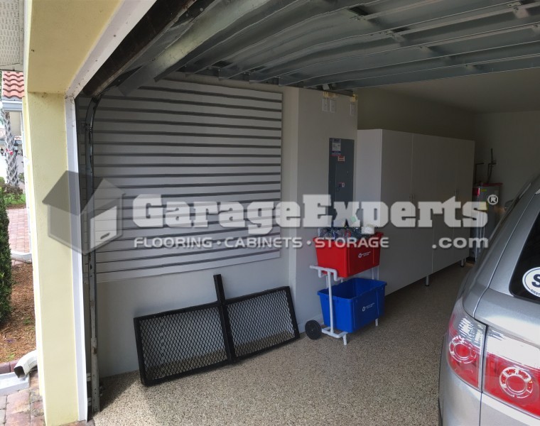 Cabinets Racks And Slat Wall Installed In Sarasota Palmer Ranch