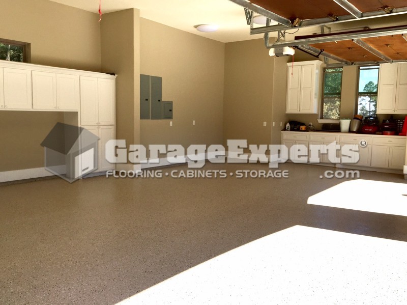 3-Car Garage Epoxy Floor in Conroe, Texas | Garage Experts of North Houston