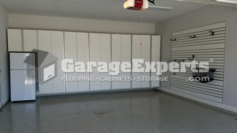 Custom Garage Storage Cabinets And Slatwall The Colony Tx