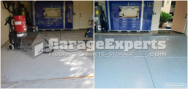 Quick Garage Epoxy Floor Scottsdale Az Garage Experts Of North